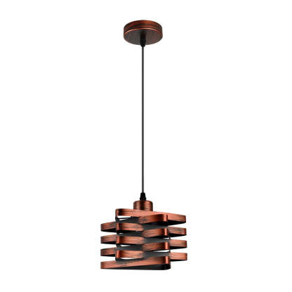 Antique Iron Interwoven Retro Industrial Pendant
