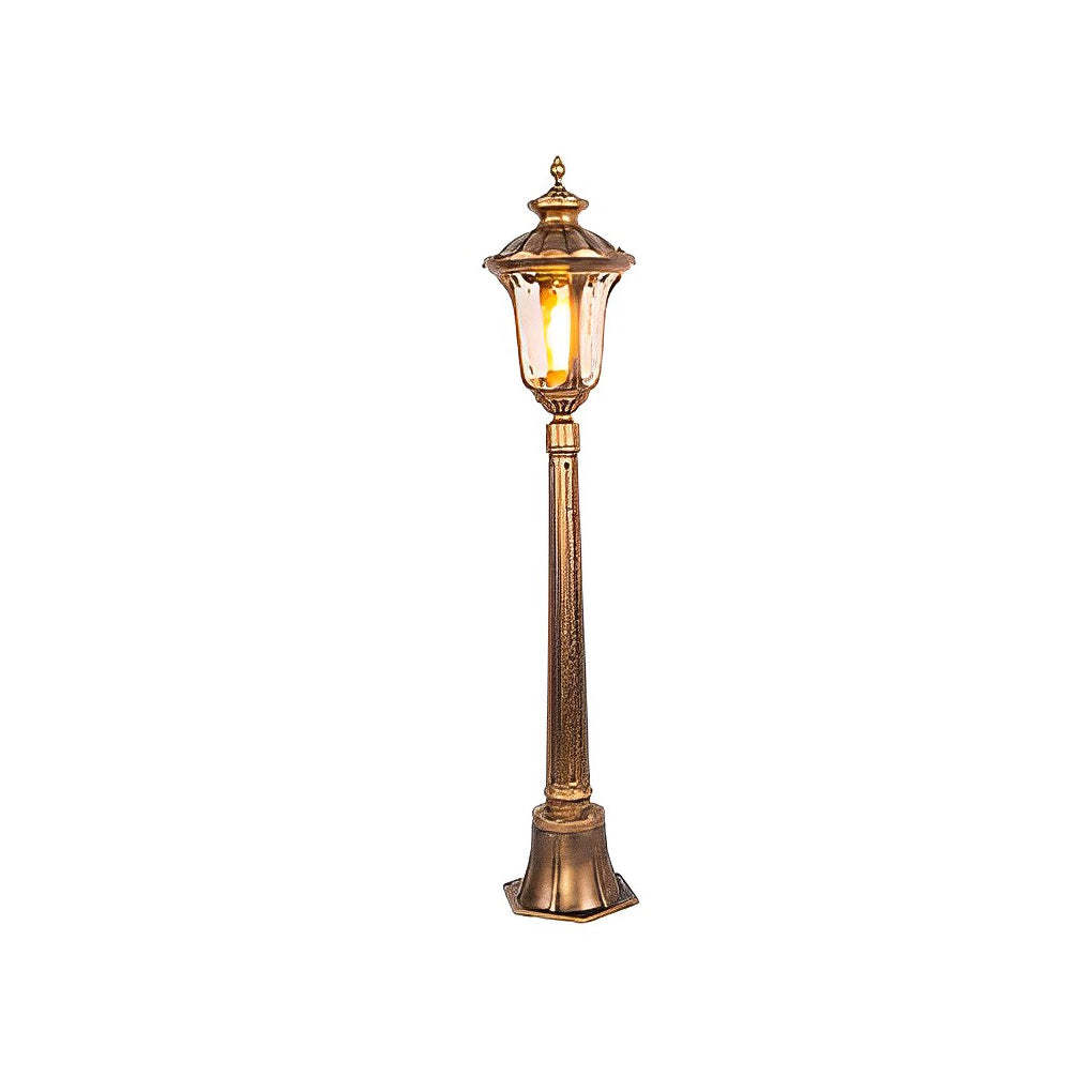Retro Waterproof Aluminum LED Elegant Bronze European-Style Street Lights-Lighom