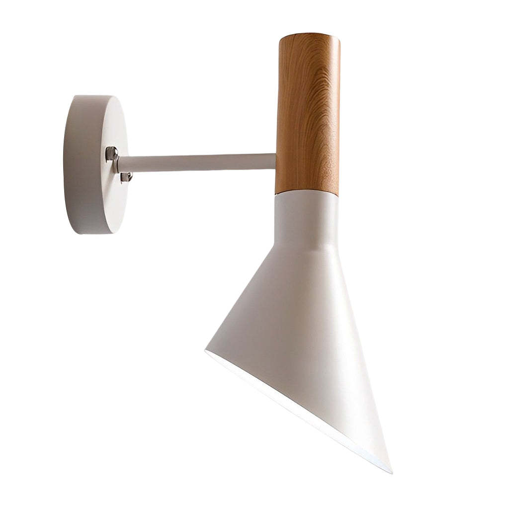 Aluminum Retro Industrial Plug-In Wall Sconce