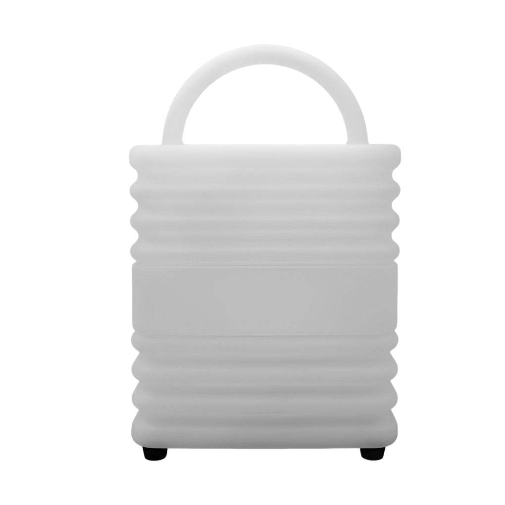Square Waterproof LED White Modern Portable Outdoor Lanterns with Remote-Lighom