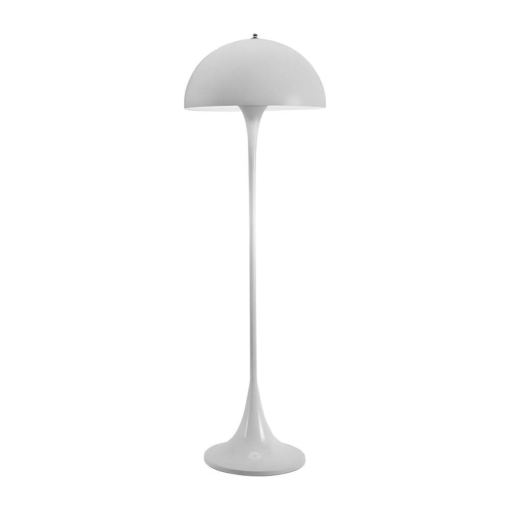 Downlight White Dimmable Mushroom Dome Floor Lamp