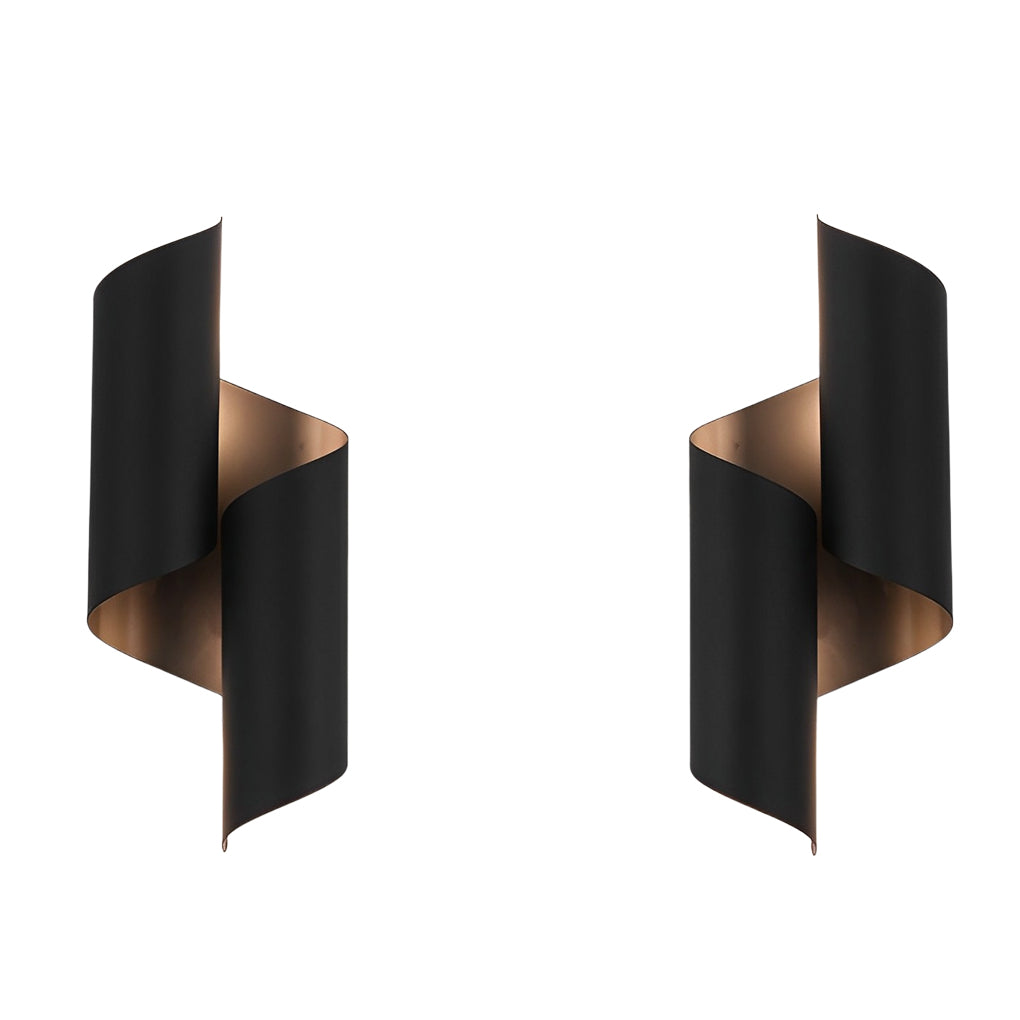 2pcs Symmetrical Creative Up And Down Lighting Modern Wall Light Fixture-Lighom