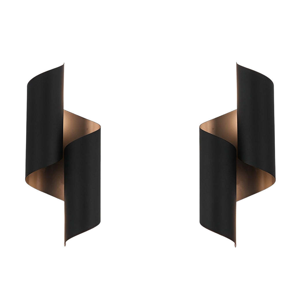 2pcs Symmetrical Creative Up And Down Lighting Modern Wall Light Fixture-Lighom