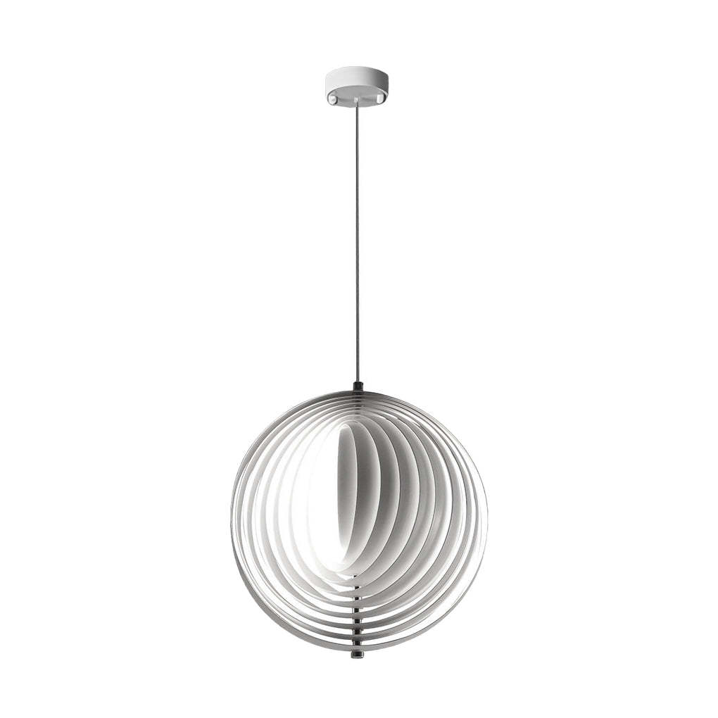 Rotatable Metal White Nordic Pendant