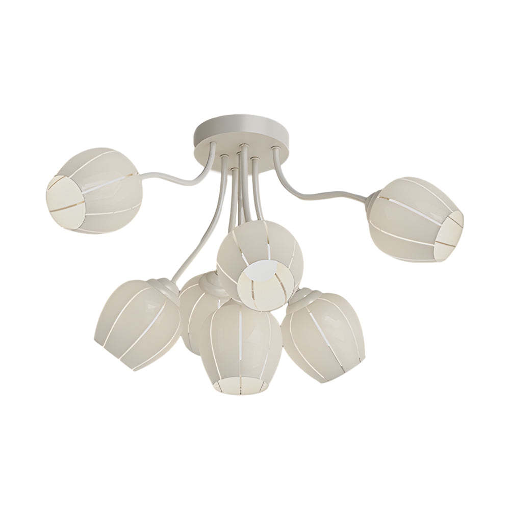 Flower Dimmable French Style Chandelier