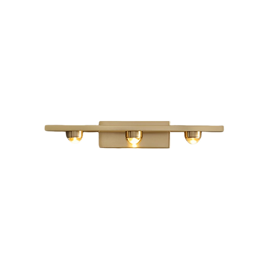 3/4-Light Copper LED Wall Washer Nordic Wall Sconce