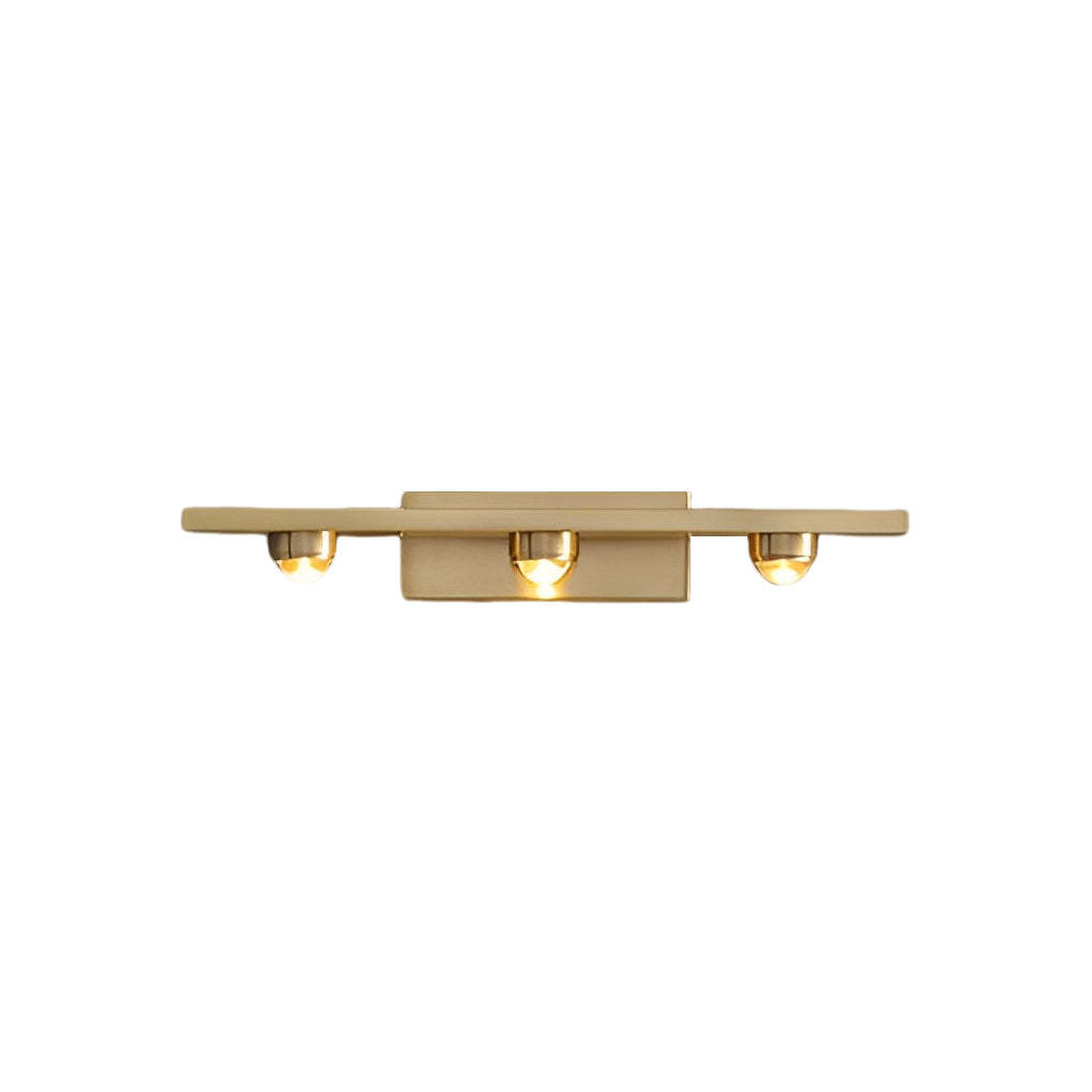 3/4-Light Copper LED Wall Washer Nordic Wall Sconce
