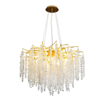 Branch Crystal Dimmable Modern Chandelier