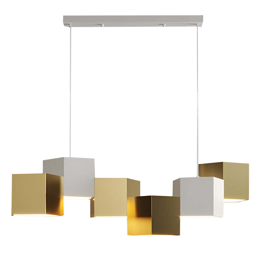 Geometric LED Industrial Pendant Chandelier