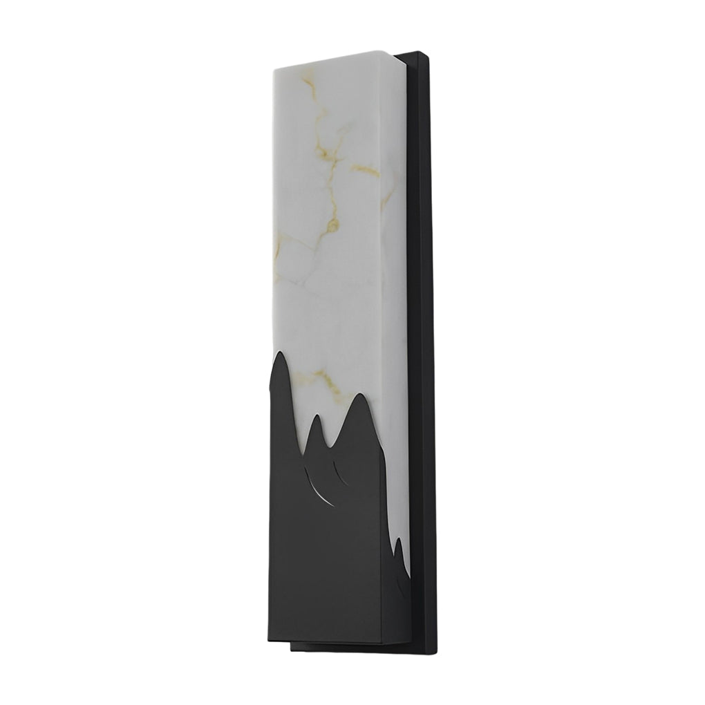 Rectangular Creative Scenery Waterproof LED Black Retro Sconces Lighting-Lighom