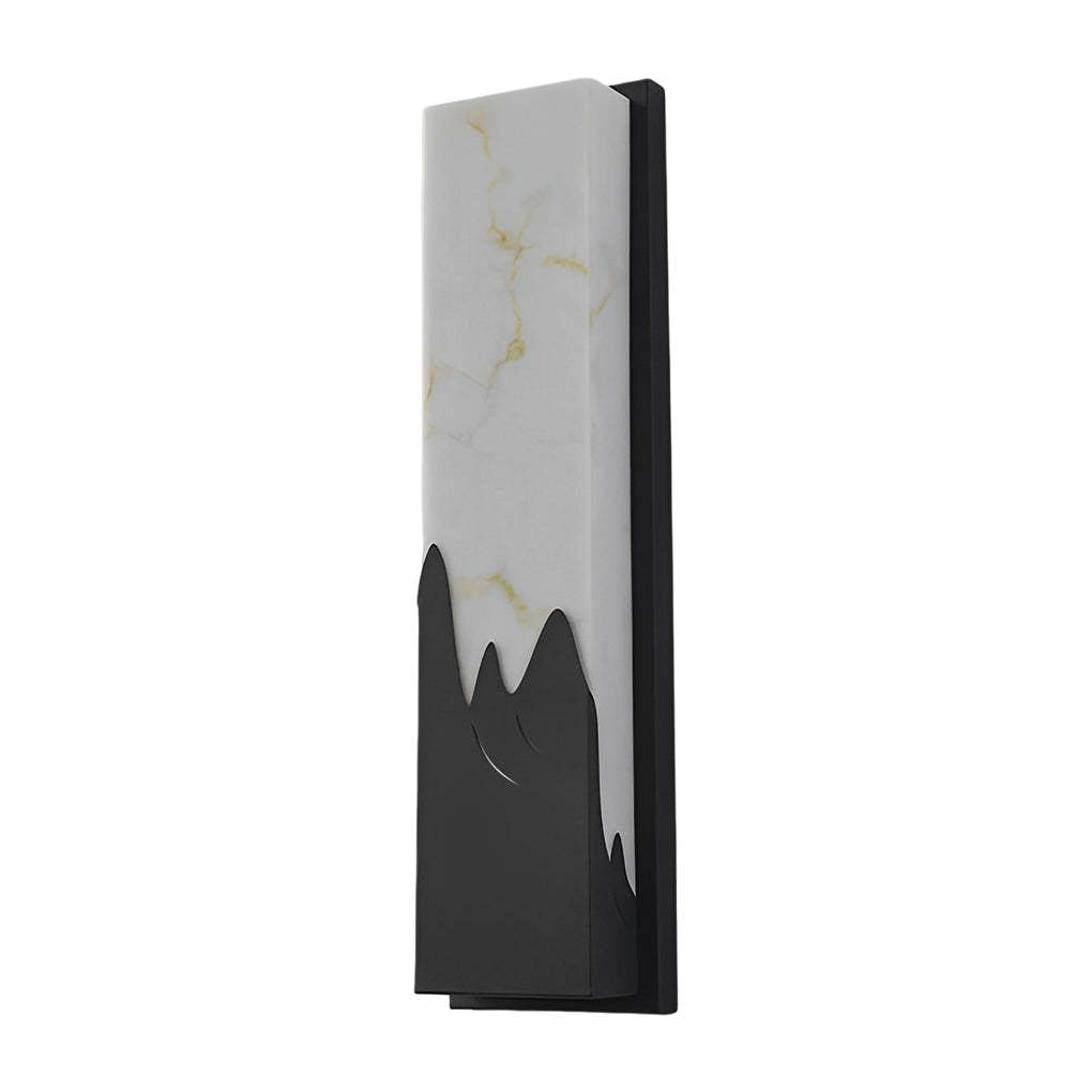 Rectangular Creative Scenery Waterproof LED Black Retro Sconces Lighting-Lighom