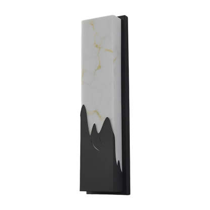 Rectangular Creative Scenery Waterproof LED Black Retro Sconces Lighting-Lighom