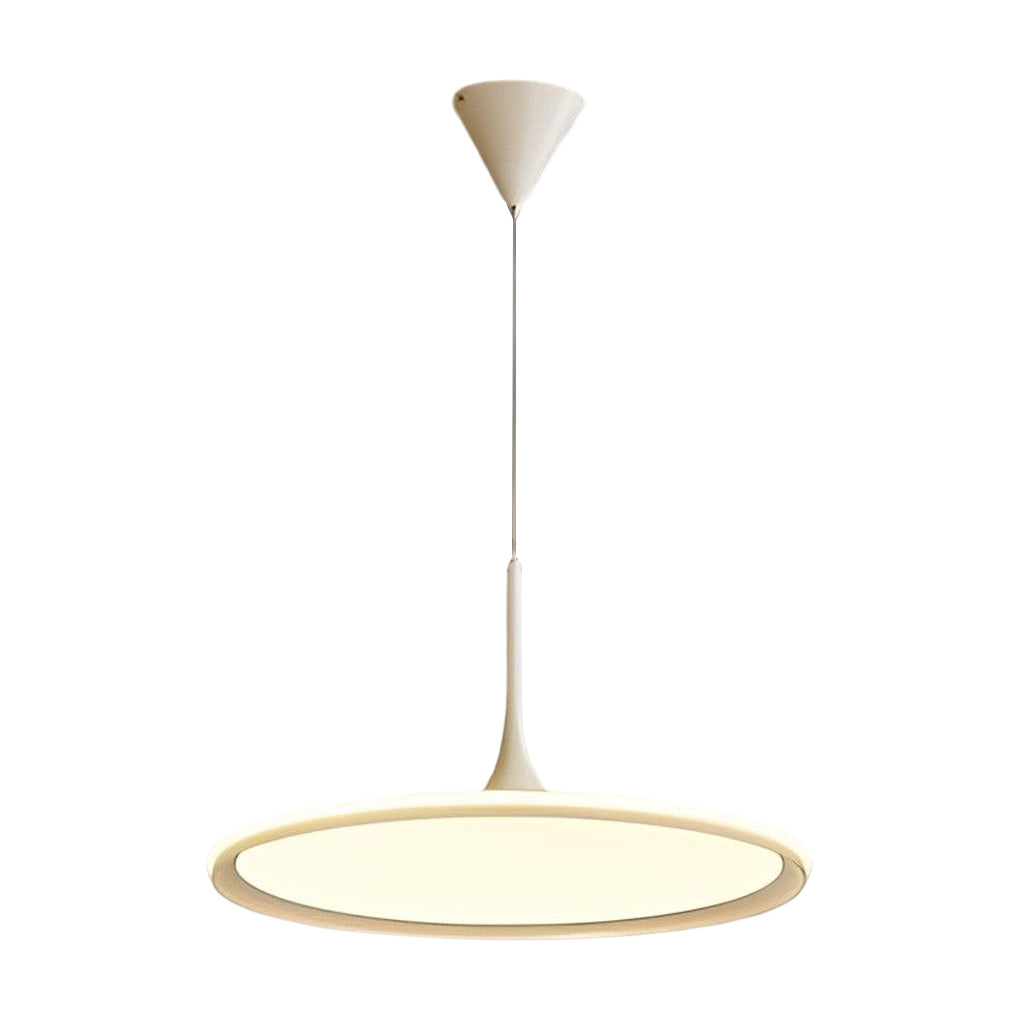 Round Ultra-Thin Minimalist LED Nordic Pendant