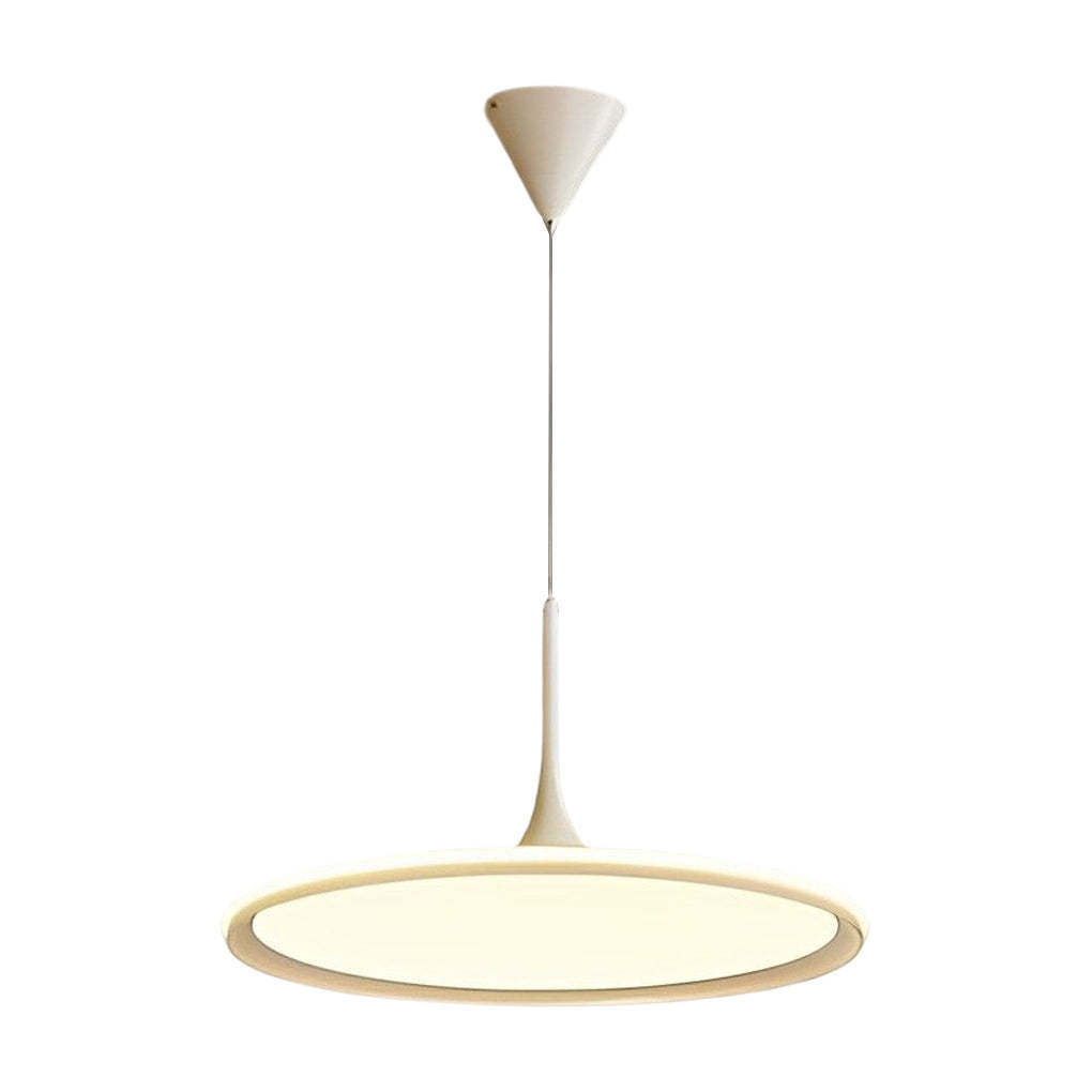 Round Ultra-Thin Minimalist LED Nordic Pendant