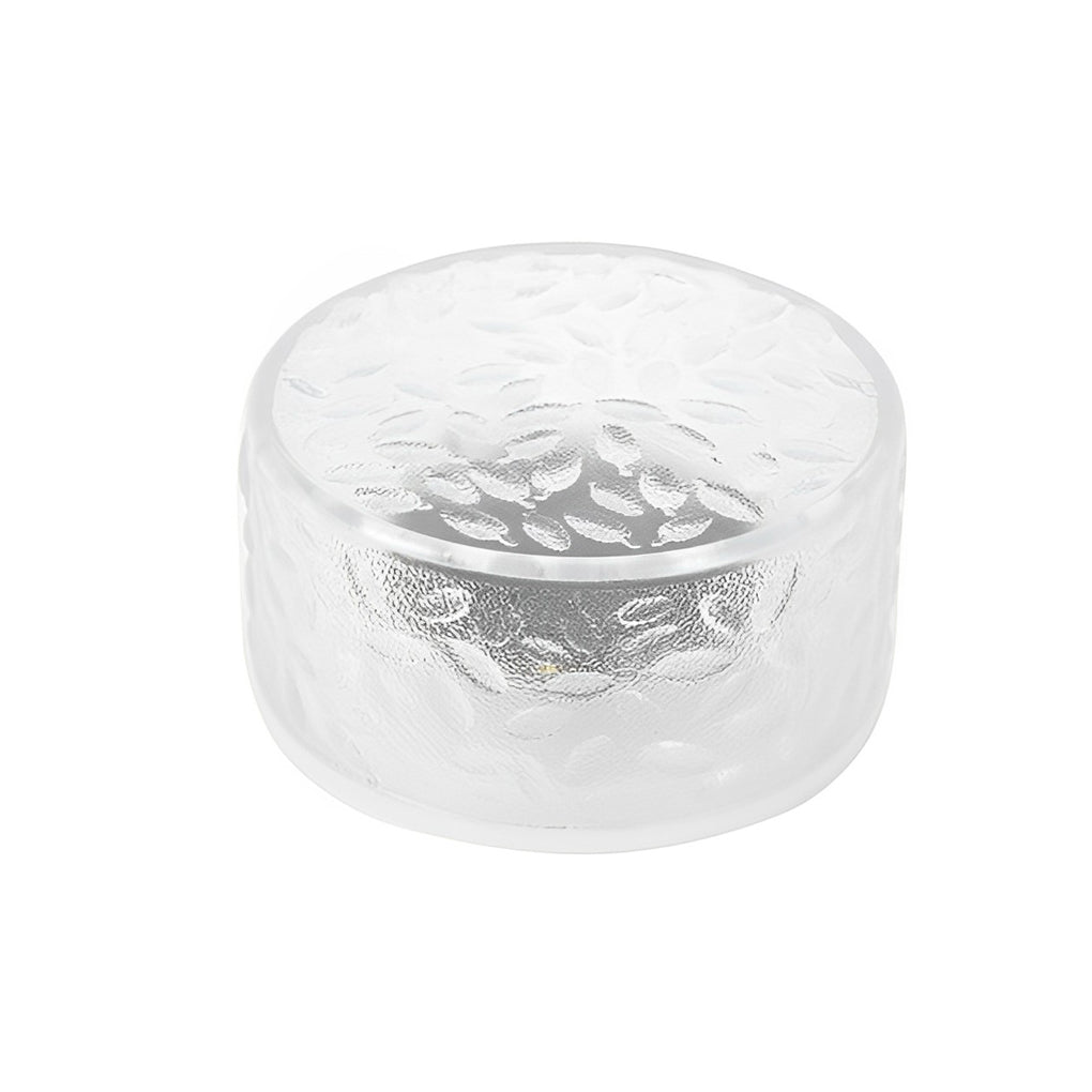 4 Pcs Integrated LED Round Ice Bricks Lights Steps Lighting for Christmas Ambience-Lighom