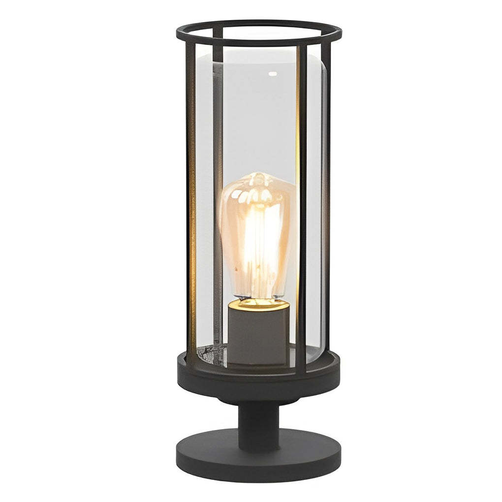 Minimalist Round Waterproof Retro Wall Lamp Outdoor Lawn Lights Path Lights-Lighom