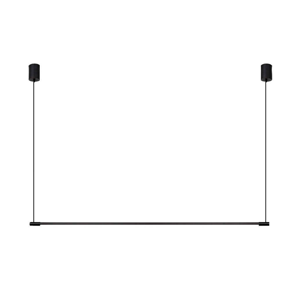 Minimalist Long Strip Stepless Dimming Black