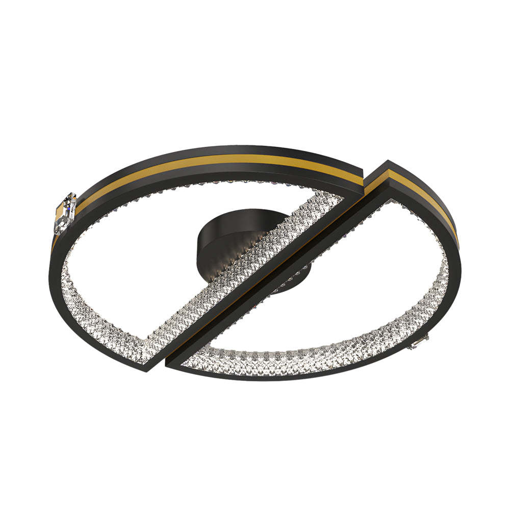 Semicircle Round Dimmable Modern LED Ceiling Light