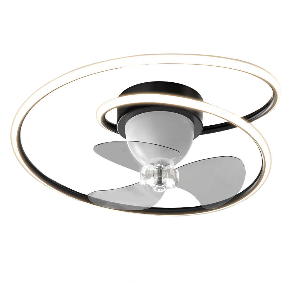 Smart 360 Rotating LED Dimming Timing Ceiling Fan