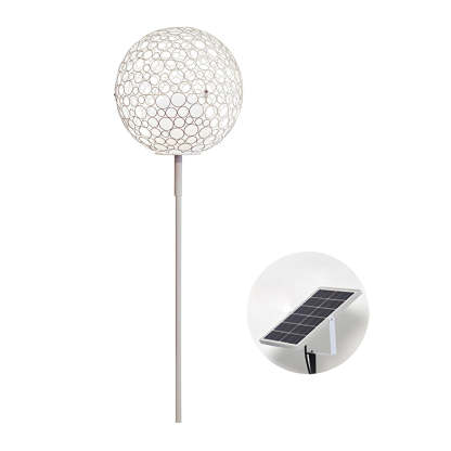 1-Light Solar Dandelion Sphere Garden Stakes Outdoor Lights-Lighom