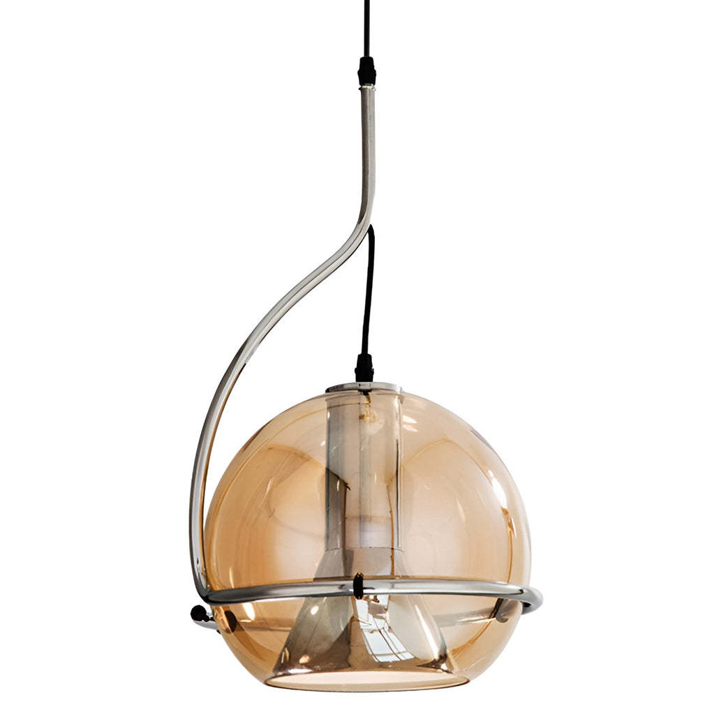 Glass Ball Modern Island Pendant
