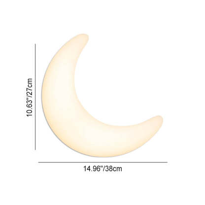Modern Acrylic Moon LED Sconce