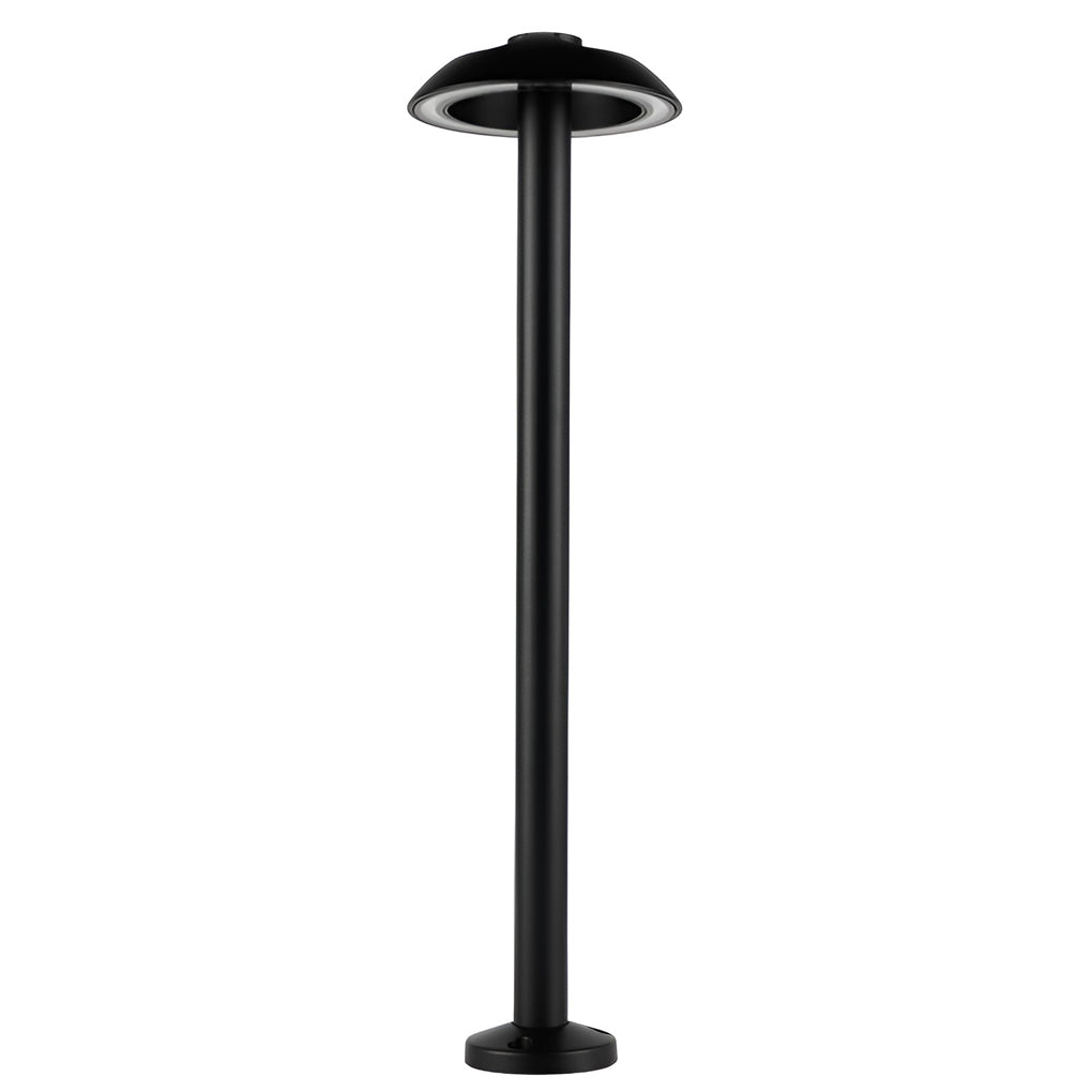 Mushroom Shaped LED Waterproof Black Modern Outdoor Lawn Light Path Lights-Lighom