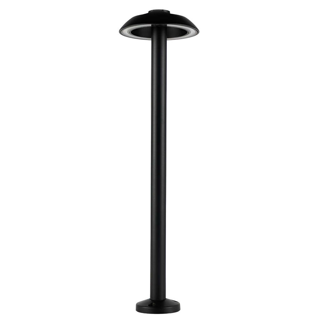 Mushroom Shaped LED Waterproof Black Modern Outdoor Lawn Light Path Lights-Lighom