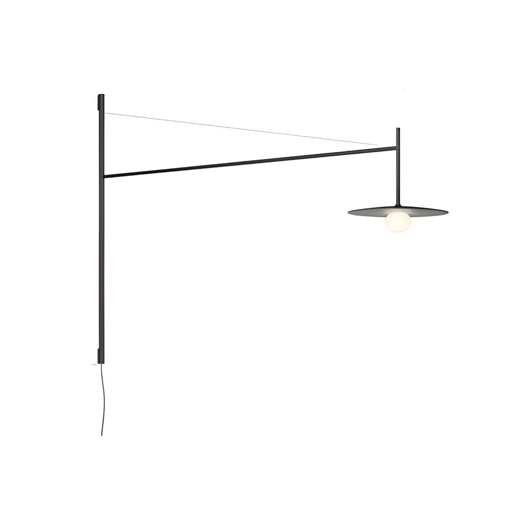 Minimalist Metal Long Pole Arm Tempo LED Wall Sconce-Lighom