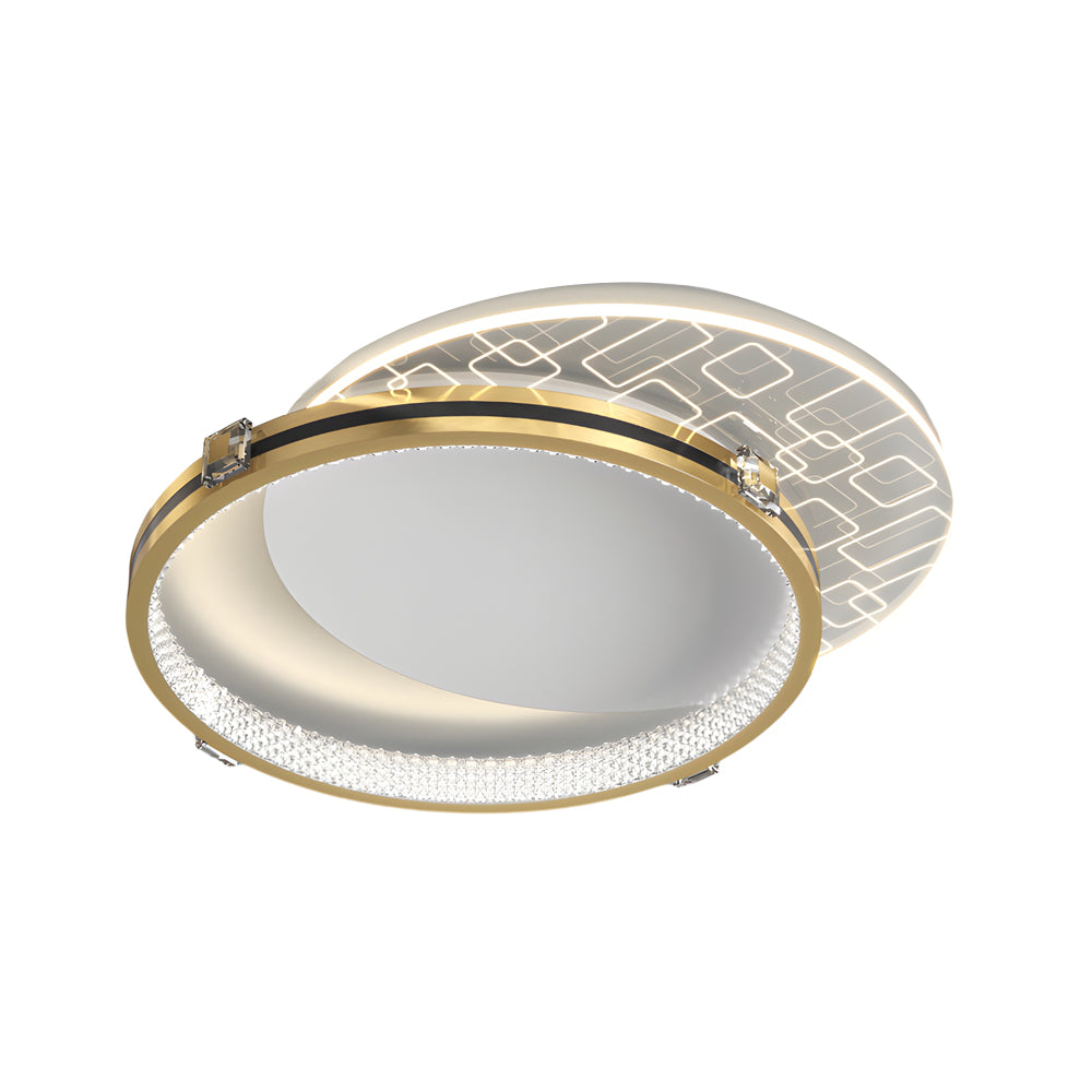 Round Acrylic LED Dimmable Modern Ceiling Light