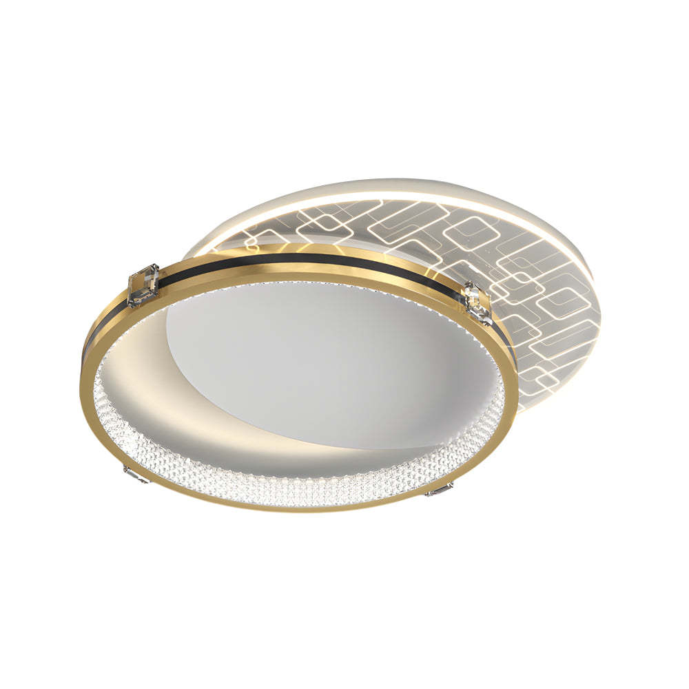 Round Acrylic LED Dimmable Modern Ceiling Light