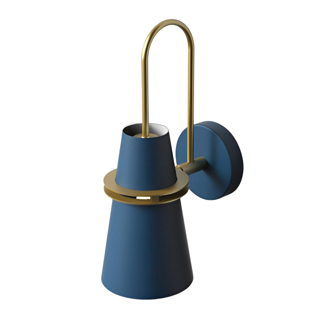 Iron Nordic Plug-In Wall Sconce