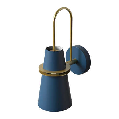 Iron Nordic Plug-In Wall Sconce