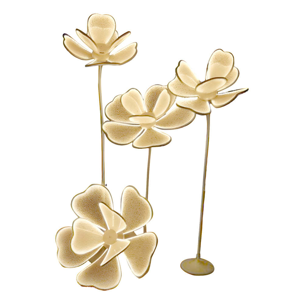 Romantic Ambient Led Acrylic Modern Flower Floor Lamp-Lighom