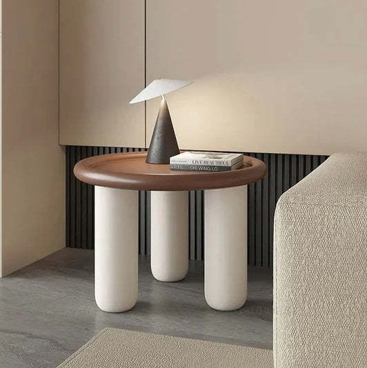 Nordic Tray Top Wood 3-Leg Coffee Table