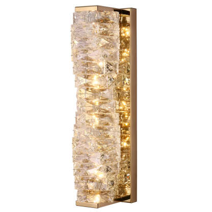 Creative Crystal Three Step Dimming Light LED Modern Wall Sconce Lighting Wall Lamp-Lighom