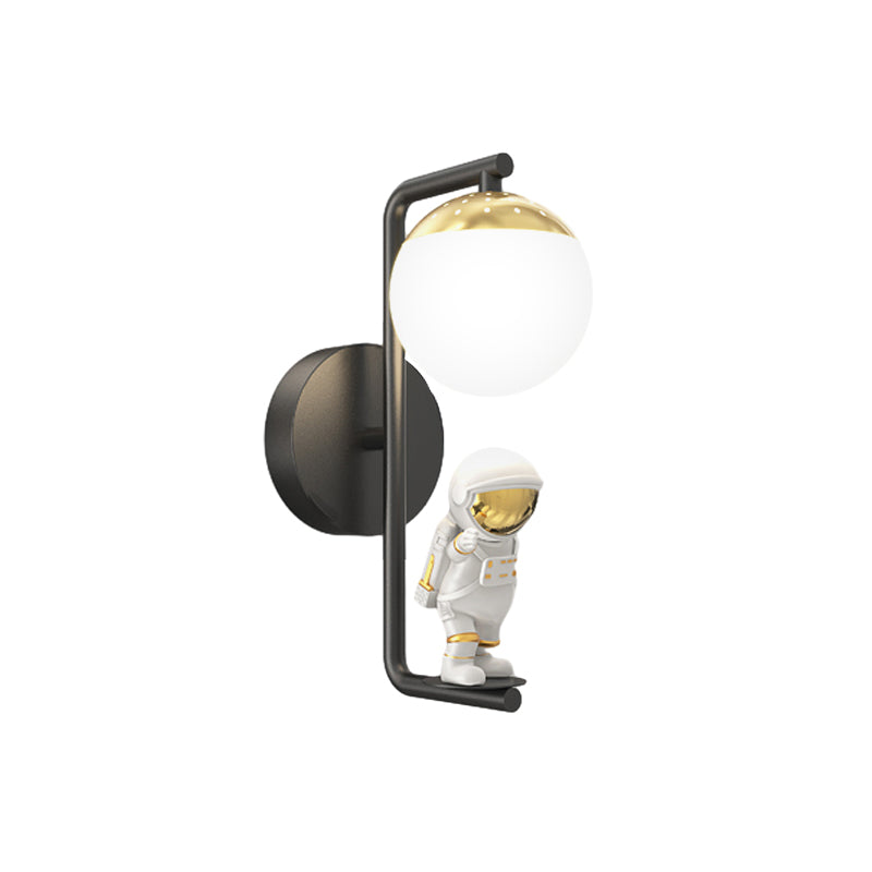 Cartoon Astronaut Decor Three Step Dimming Modern LED Wall Lights Fixture-Lighom