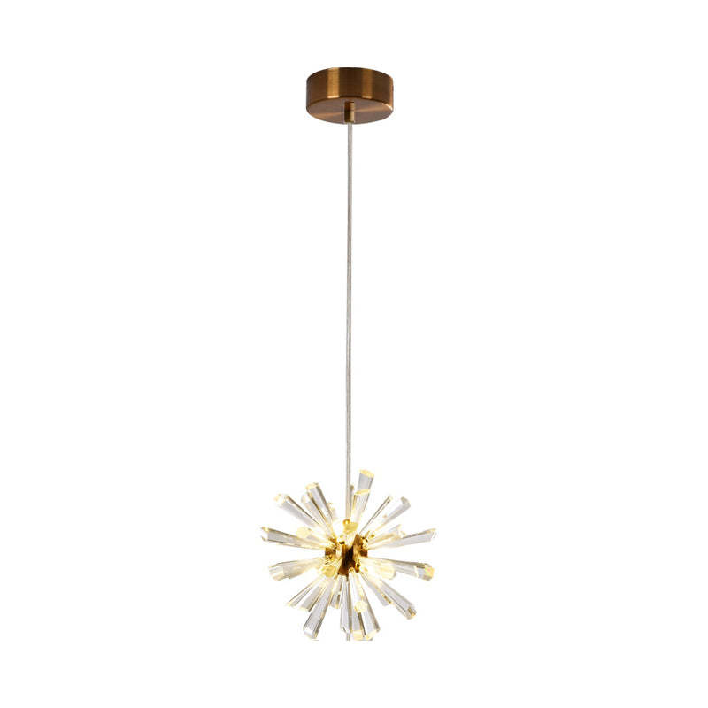 Glass Dandelions Fireworks Flower Three Step Dimming Nordic Pendant Lights-Lighom