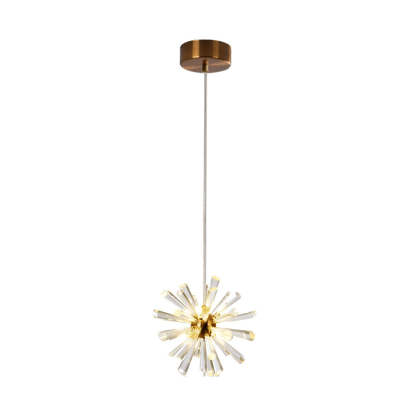Glass Dandelions Fireworks Flower Three Step Dimming Nordic Pendant Lights-Lighom