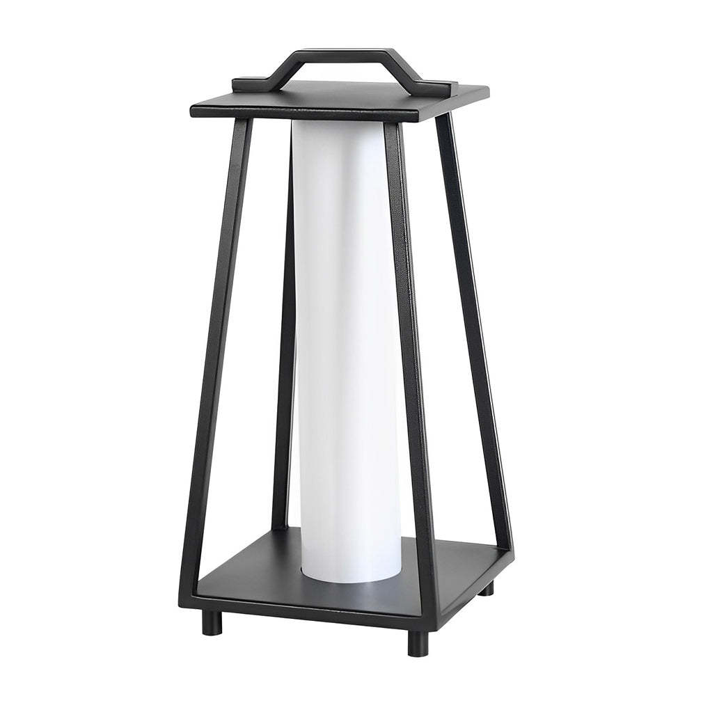 Portable Waterproof LED Removable Black Modern Outdoor Floor Lamp-Lighom