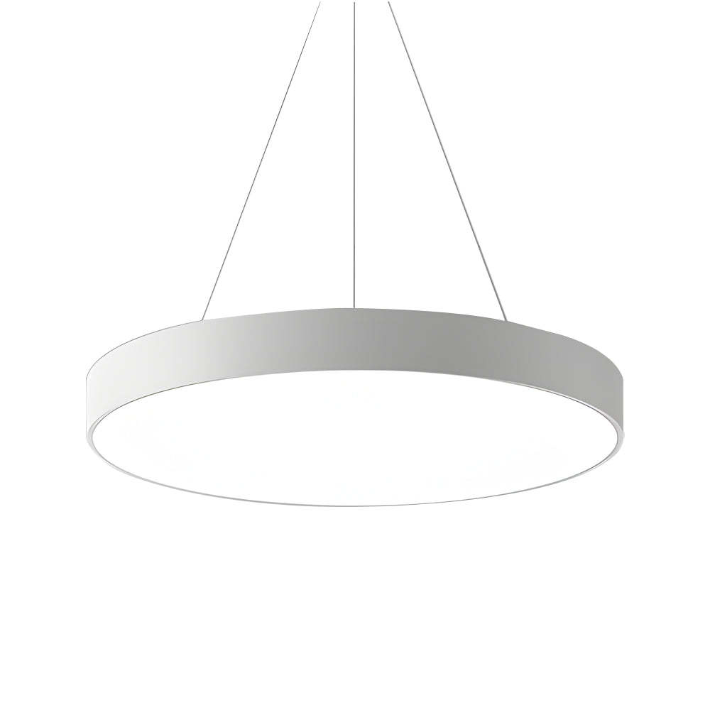 Round Pendant LED Modern Suspended Office Light