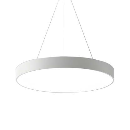 Round Pendant LED Modern Suspended Office Light