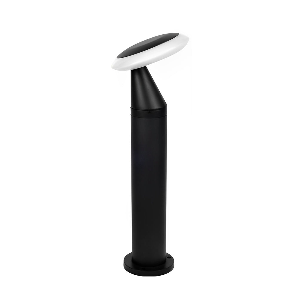 Waterproof Round Mushroom LED Black Modern Pathway Lights Lawn Lamp-Lighom