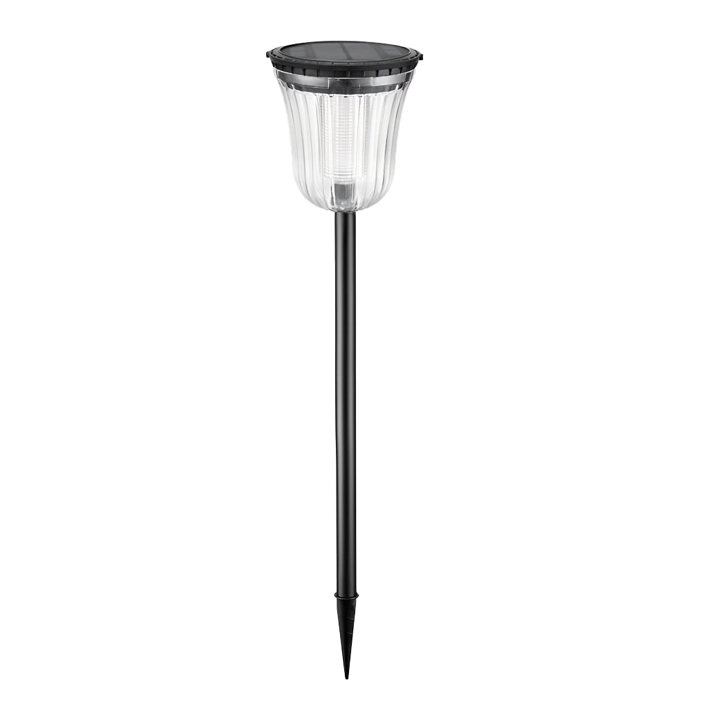 Round Smart Motion Sensor Solar Lawn Light 2-Pack