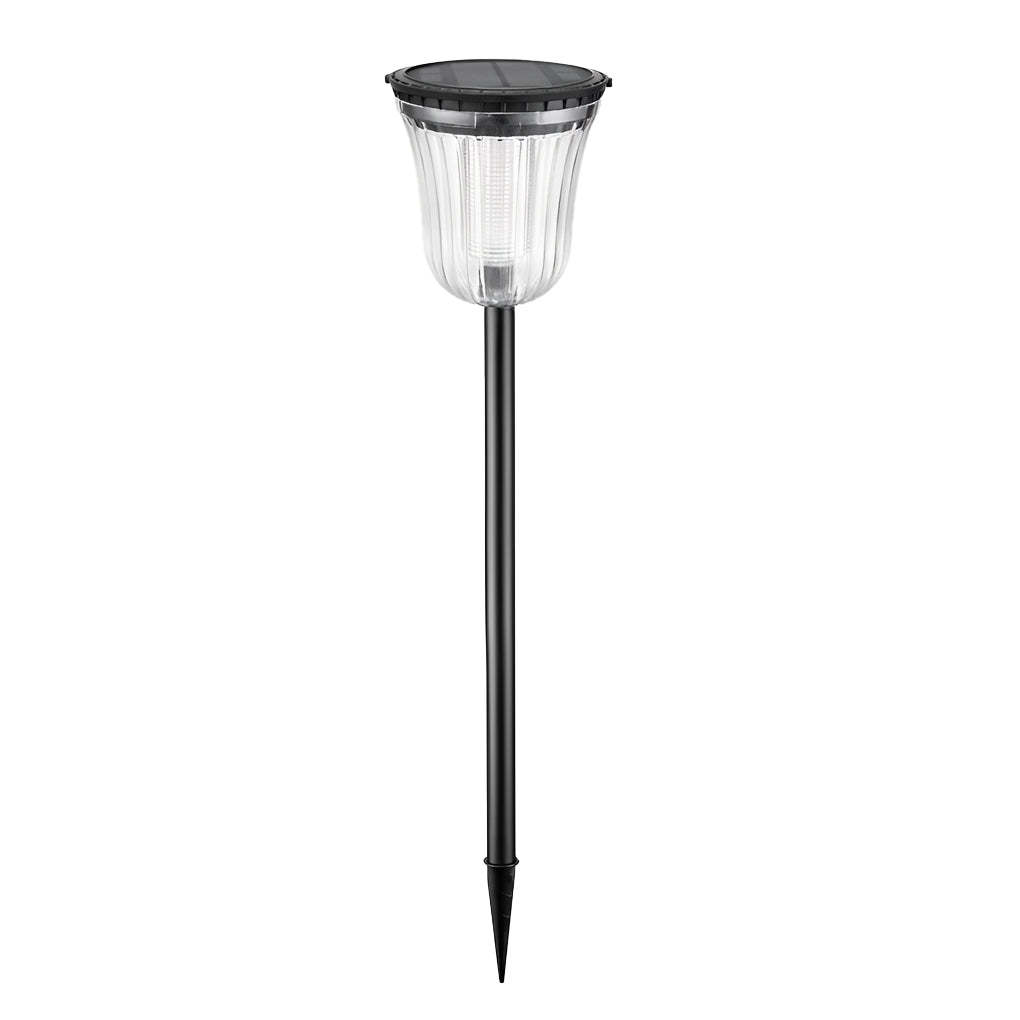 Round Smart Motion Sensor Solar Lawn Light 2-Pack