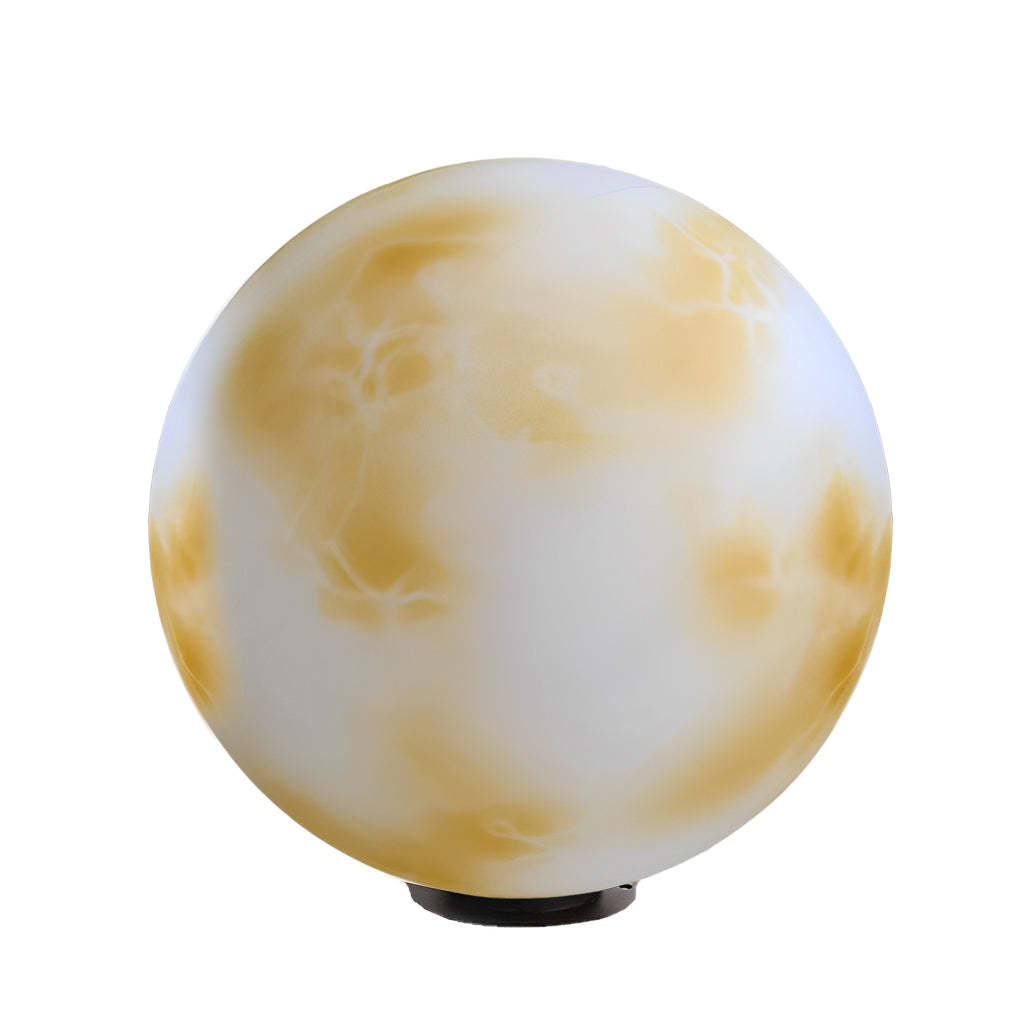 Moon-Shaped Outdoor Pier-Mount Pillar Accent Post Light-Lighom