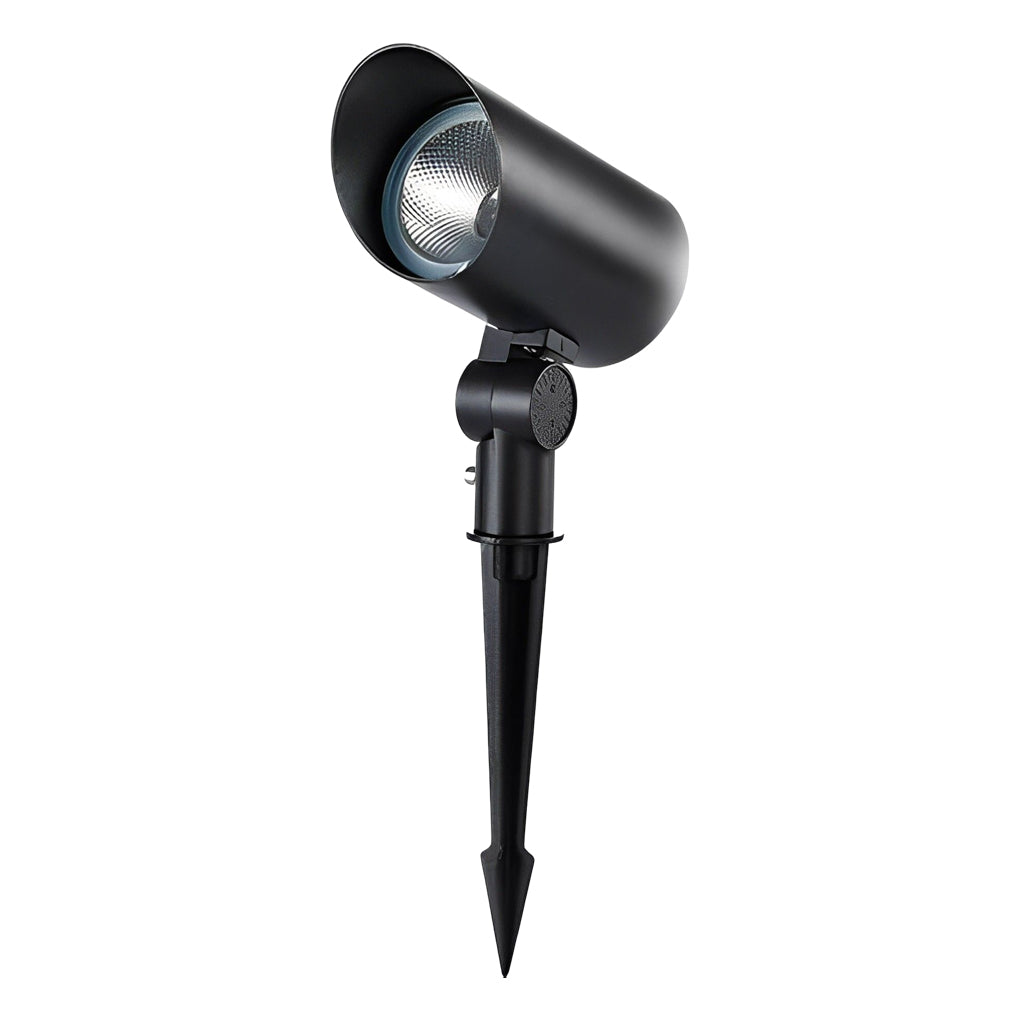 Waterproof Black Modern LED Spotlights Outdoor Spot Lights Lawn Lamp-Lighom