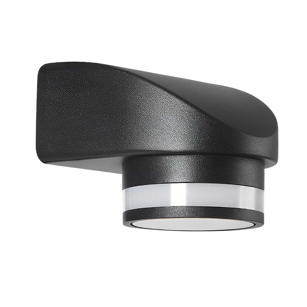 Round Up and Dawn Light LED Waterproof Black Outdoor Wall Washer Lights-Lighom