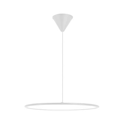 Minimalist Modern Circle Linear Industrial Pendant Lighting-Lighom