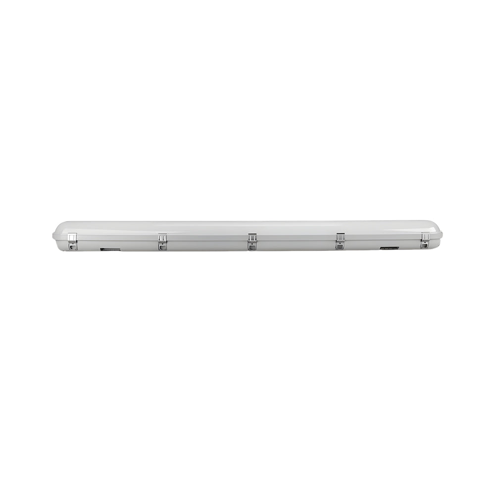 47" White Vapor-Tight Flush Mount Ceiling Light